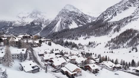 Arosa-Schweiz,-Ein-Berühmter-Touristenort-In-Der-Schweiz