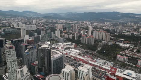 Commercial-area-and-residential-buildings-in-the-Santa-Fe-area-of-Mexico-City-from-the-air