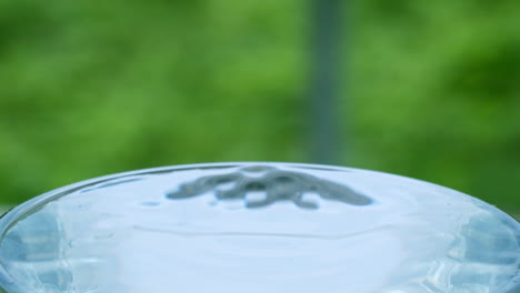 Droplets-of-water-creates-ripples-and-surface-tension-resulting-in-water-motion