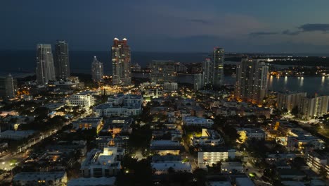 Aerial-view-of-Miami-Beach,-Florida
