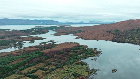 Drone-Ring-Of-Kerry-Ireland-flying-to-the-sea-wild-Atlantic-way-autumn-morning