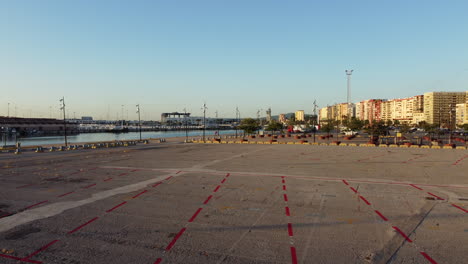 Ciudad-Portuaria-De-Algeciras,-España,-Andalucía