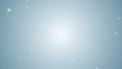 Hypnotisierender-Ruhiger-Und-Friedlicher-Schneefall-Auf-Grau-bläulichem-Hintergrund