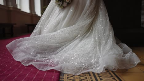 bride's-wedding-dress-and-Biedermeier