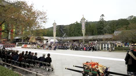 Guest-Seated-For-The-Grand-Memorial-Service-At-Todaji-Temple---14th-October-2023