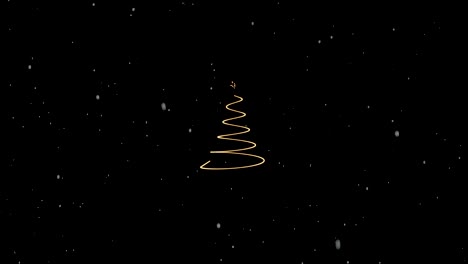 Animierte-Weihnachtsbaumbeleuchtungen-Mit-Schneeüberzug