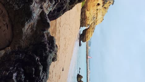 Ponta-Da-Piedade-Rocks-Near-Lagos-in-Algarve,-Portugal
