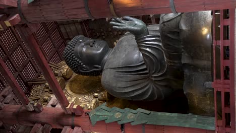 The-Great-Buddha-In-The-Main-Hall-At-Todaji,-Nara