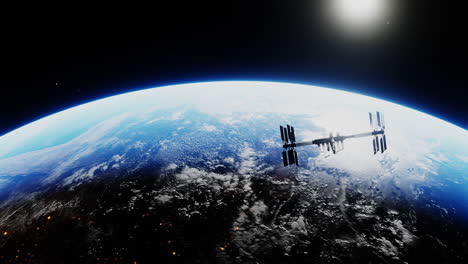Nave-Espacial-Desplegando-Paneles-Solares