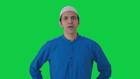 Un-Musulmán-Molesto-Se-Sorprende-Con-La-Pantalla-Verde