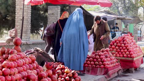 Kabuls-Granatapfelmarkt