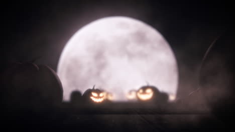 Scary-Pumpkin-BackgroundScary-Pumpkin-Background-with-pumpkin-ghost-in-smoke-scene-looped-for-for-your-halloween-projects.Full-HD-,-25-fps