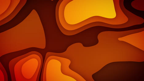 Abstrakter-FarbhintergrundAbstrakter-Farbhintergrund:-Ist-Eine-Orangefarbene-3D-Form-Mit-Beweglicher-Hintergrundschleife-Für-Halloween-Theme4k-Uhd,-25-Fps