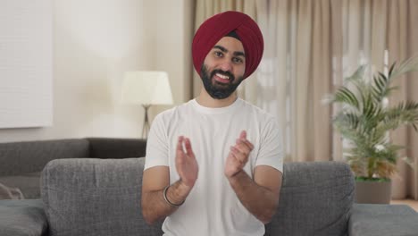 Happy-Sikh-Indian-man-clapping-and-appreciating