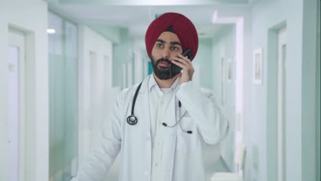 Angry-Sikh-Indian-doctor-shouting-on-call