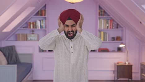 Frustrated-Sikh-Indian-man-shouting