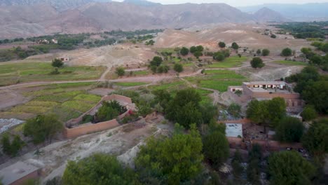 Drone-Footage-of-Hesarak-Scenic-Landscape