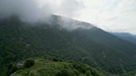 Nebel-Verhüllt-Die-Berge-Und-Die-Landschaft