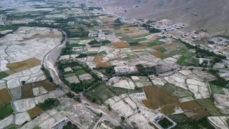 Drone-footage-capturing-a-village-situated-in-Paktia