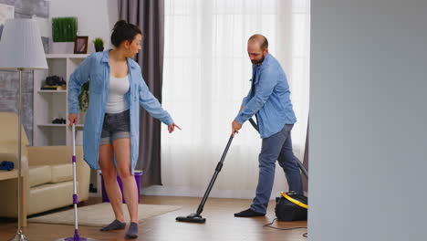 Cleaning-the-floor
