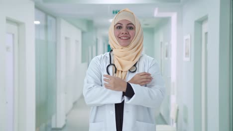 Happy-Muslim-doctor-wearing-stethoscope