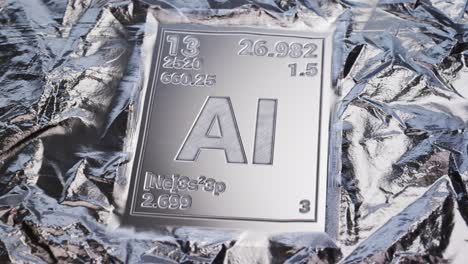 Periodic-table-sign-made-out-of-pure-aluminium.-Mendeleev-table-information-carved-in-clean-metal-shining-in-studio-lights.-Video-perfect-for-educational,-chemistry,-technology-purposes.