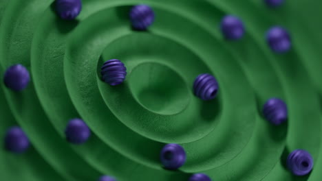 The-video-features-an-animation-of-3D-beads-in-a-circling-loop,-showcasing-their-fluid-and-continuous-motion.-This-hypnotic-display-emphasizes-the-beads'-seamless-movement-and-the-beauty-of-their-synchronized--3D-Balls-Beads-Rolling