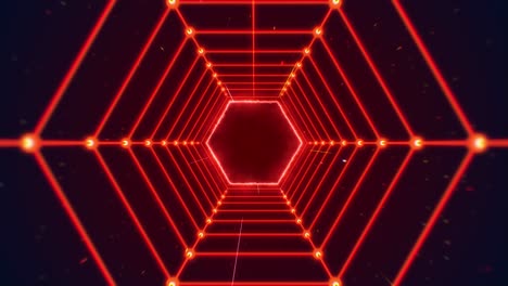 Hexagon-Laser-Background