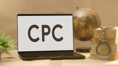 Cpc-Mostrado-En-La-Pantalla-De-Una-Computadora-Portátil-Legal