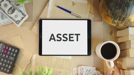 ASSET-DISPLAYING-ON-FINANCE-TABLET-SCREEN
