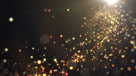 Animation-of-falling-bright-particles.-Particle-rain.-Flying-lights.-Shimmering-glitters.