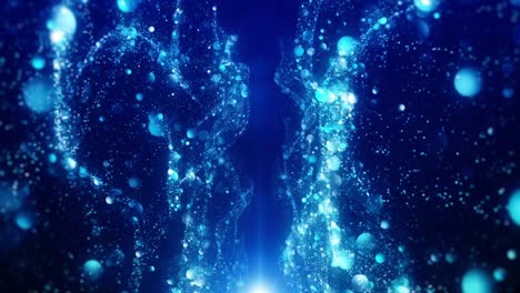 Unterwasserszene-Mit-Glitzernden-Partikeln