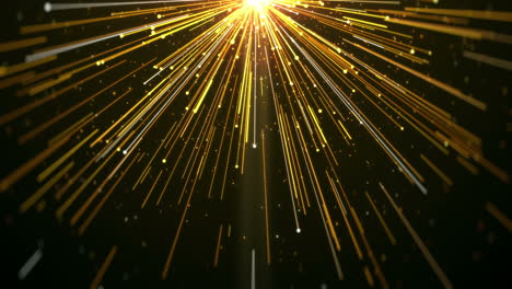 Gold-Laser-Light-Video-Background