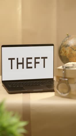 VERTICAL-VIDEO-OF-THEFT-DISPLAYED-IN-LEGAL-LAPTOP-SCREEN