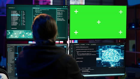 Hacker-uses-green-screen-PC-and-AI-deep-learning-to-develop-zero-day-exploit