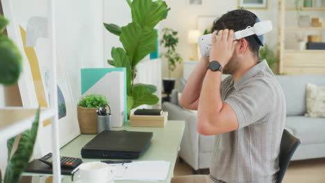 Freelancer-Working-in-Office-with-VR-Glasses