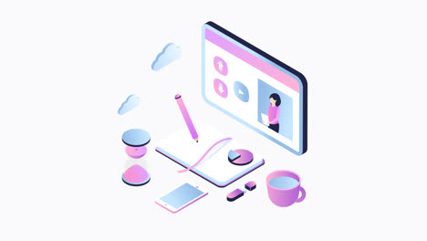 Motion-Graphic-of-Isometric-online-education-concept