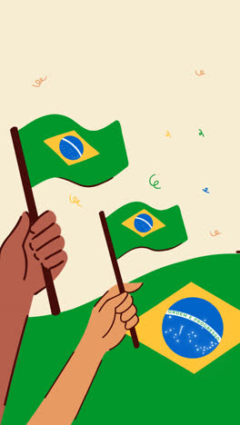 Motion-Graphic-of-Flat-background-for-brazilian-independence-day-celebration