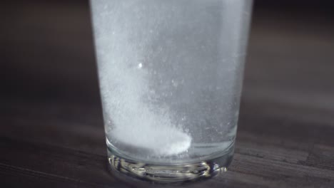 A-pill-dissolving-in-water