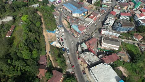 Aerial-view-of-Madikeri-bus-station