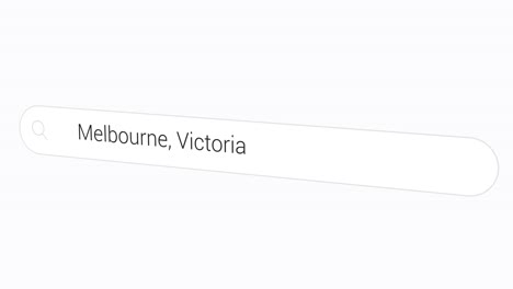 Melbourne,-Australia-On-Search-Bar---Computer-Website