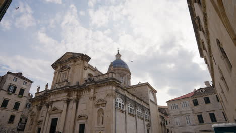 Revealed-The-Cathedral-Of-The-Assumption-Of-The-Virgin-Mary-In-Dubrovnik,-Croatia
