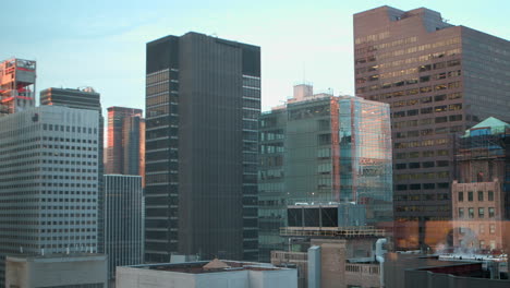 Boston-Skyscrapers,-Massachusetts,-United-States