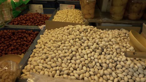 Asian-ginkgo-nuts-at-street-market-booth-documentary