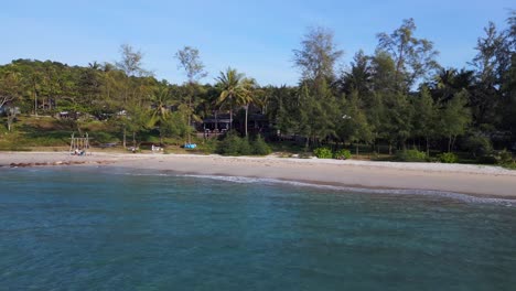 Schöner-Luftbildflug-Koh-Kood-Paradise-Island-Dream-Natural-Beach,-Thailand-2022