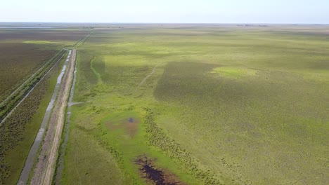 Wetlands-of-northeast-Argentina-shooted-with-drone