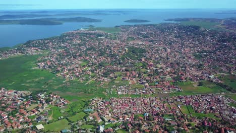 Aerial-view-making-a-vertical-panorama-of-Kampala-from-Muyenga-on-a-sunny-day