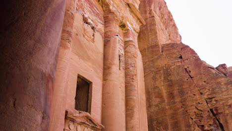 Scenic-View-Of-The-Treasury-In-The-Ancient-City-Of-Petra-In-Jordan