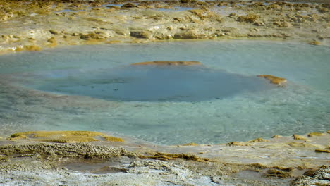 Slow-motion-footage-of-boiling-water-in-the-Great-Geysir---fountain-type-geyser-in-geothermal-area-in-southwestern-Iceland-called-Golden-Circle