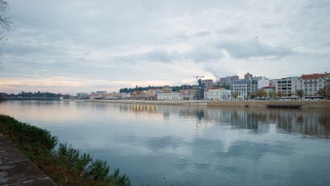 Coimbra,-view-of-the-city-at-sunset.-Portugal